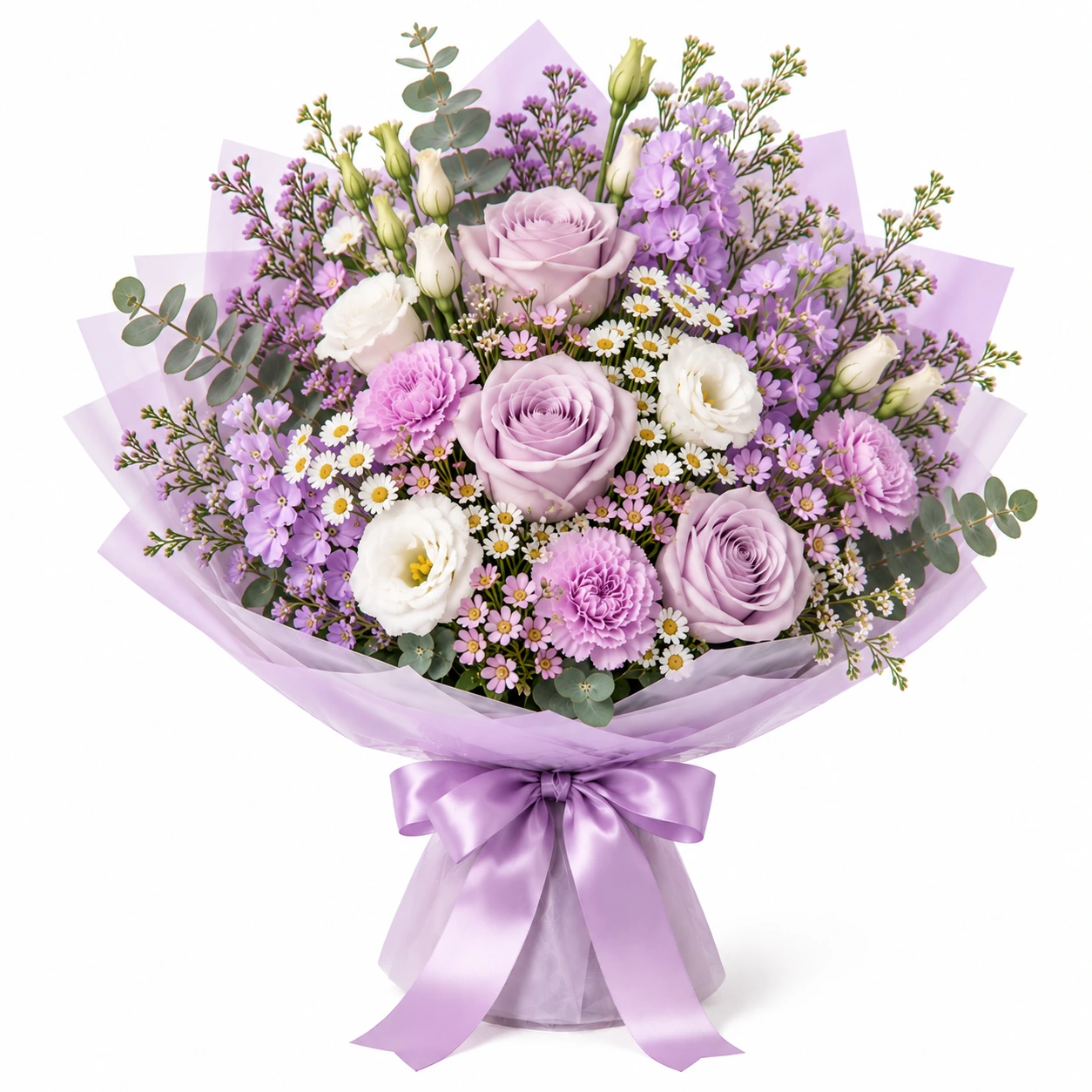 Lilac Dream soft purple floral bouquet