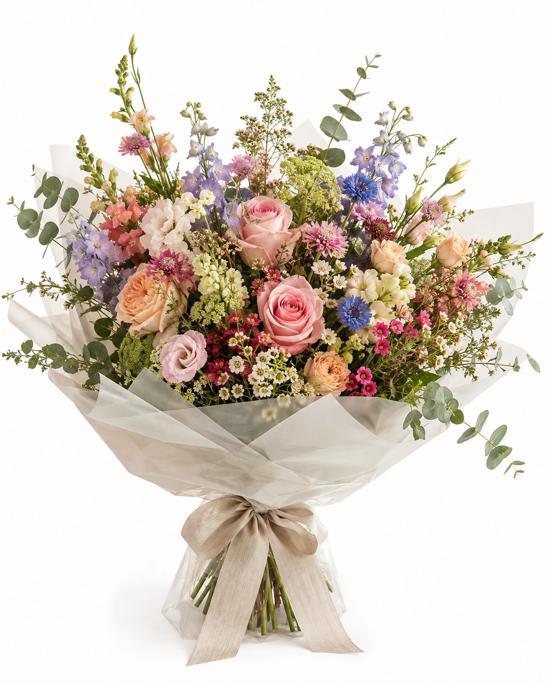 Colourful Seasonal Meadow bouquet