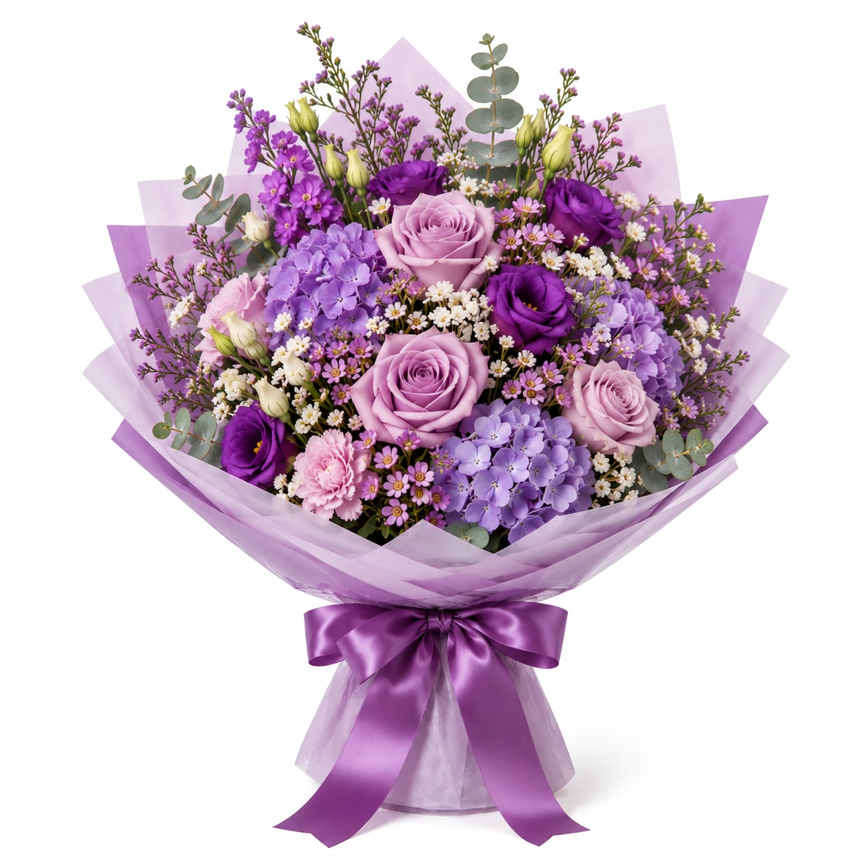 Violet Haze purple and lavender bouquet
